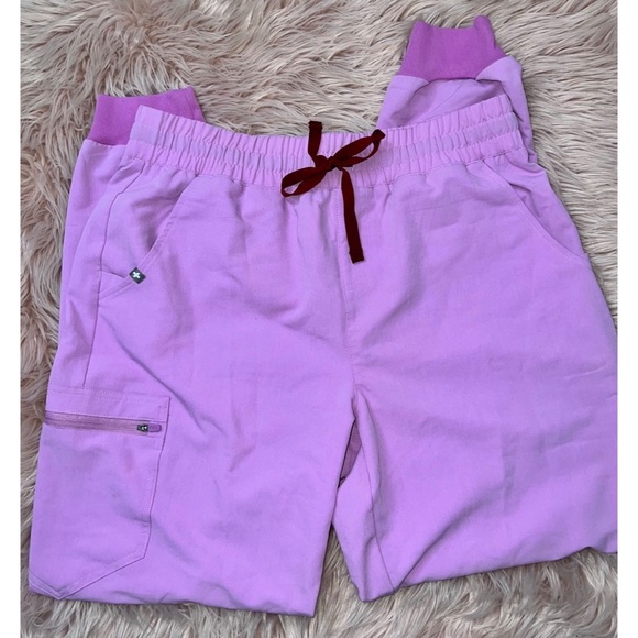 NEW FIGS Zamora High Waisted Joggers - Dusk- Large - Picture 2 of 7